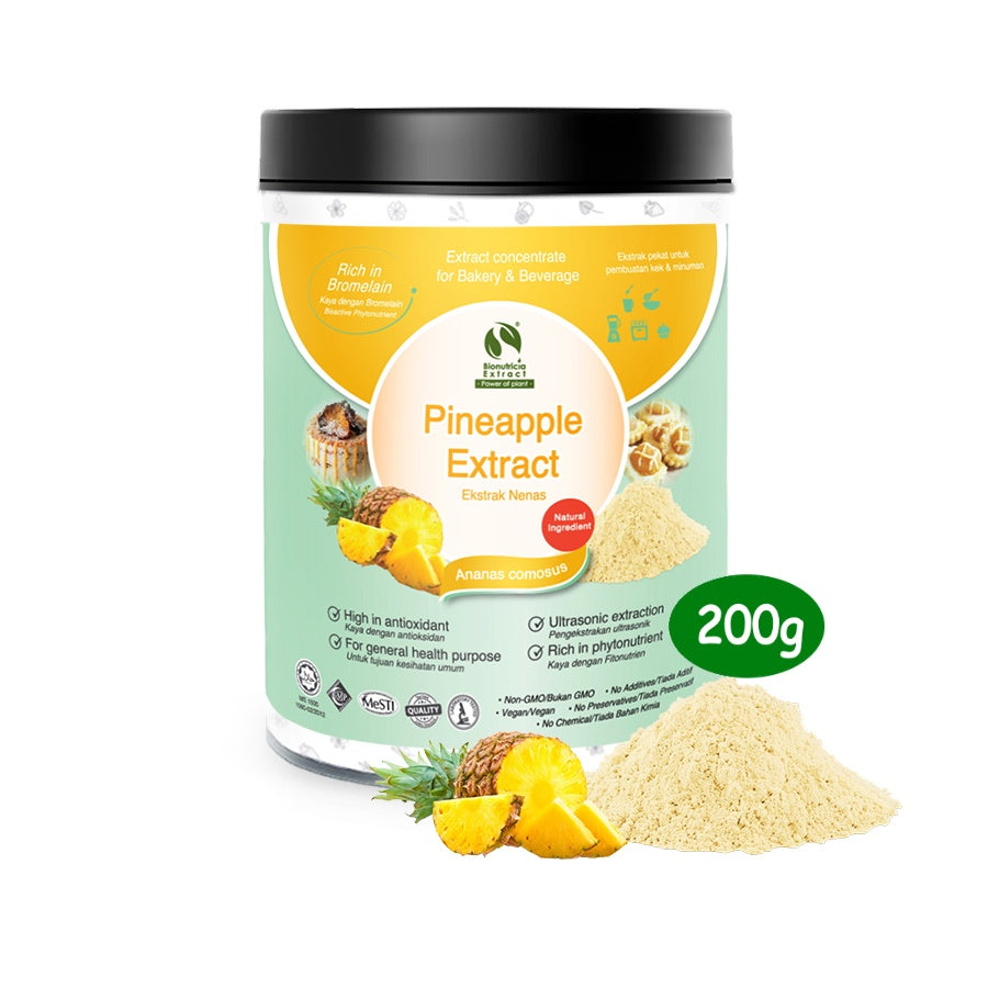 Pineapple 20:1 Standardized Extract Powder 1-3% Bromelain