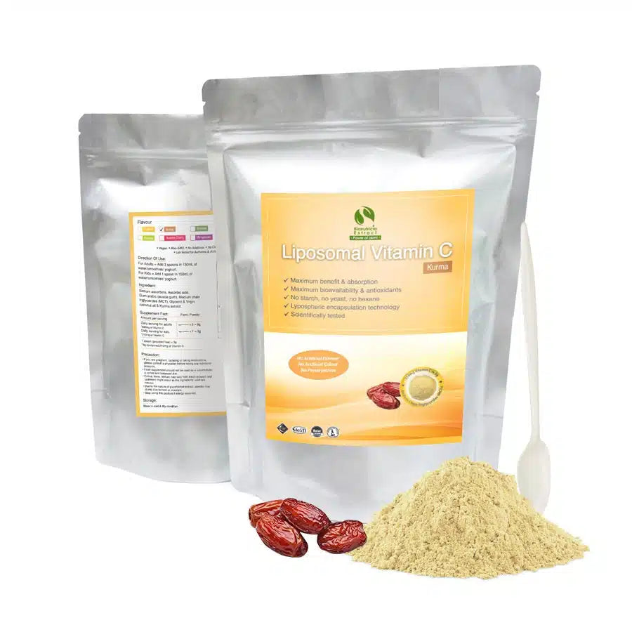 Liposomal Vitamin C with Real Fruit Extract Powder 150g