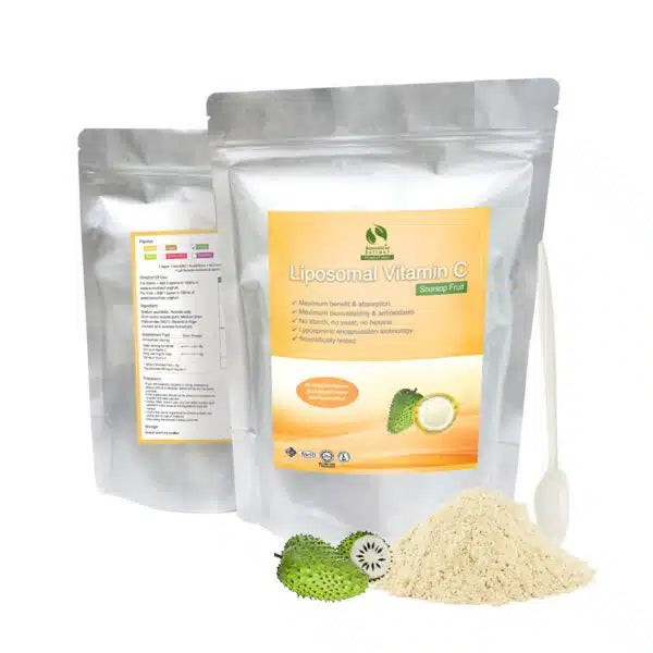 Liposomal Vitamin C with Real Fruit Extract Powder 150g