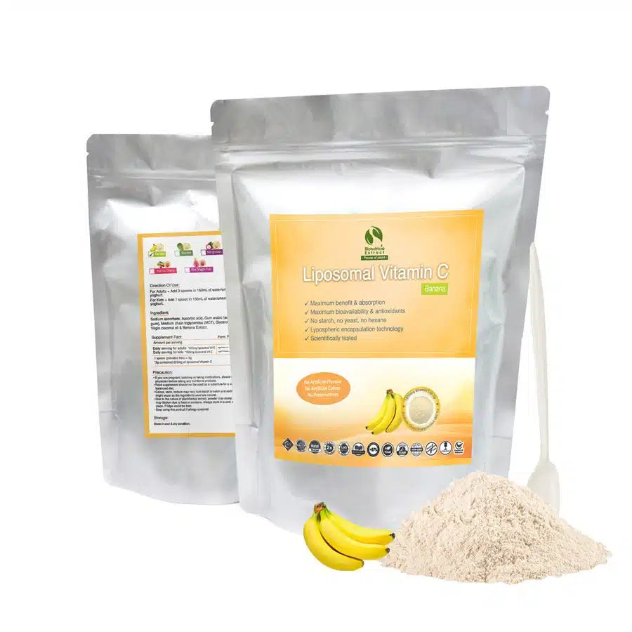 Liposomal Vitamin C with Real Fruit Extract Powder 150g