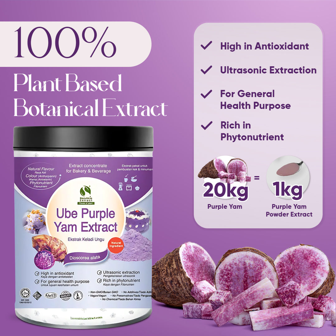 Ube Purple Yam 20:1 Standardized Extract Powder