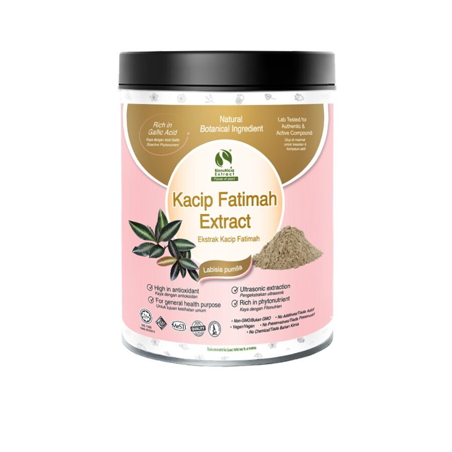 Bionutricia Kacip Fatimah Powder Extract | Pure & Halal 100:1 | Improve women's health, blood circulation, energy